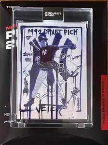 Topps Project 2020 Derek Jeter by Gregory Siff 1993 Rookie RC Baseball Card