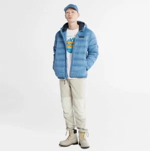 NEW LIMITED Timberland Mid Weight Hooded Jacket - RRP $555 - Picture 1 of 3