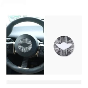Grey Jack 1 PU Steering Wheel Cover Stickers for Mini Cooper J01 J02 U25 F66 F65 - Imagen 1 de 1