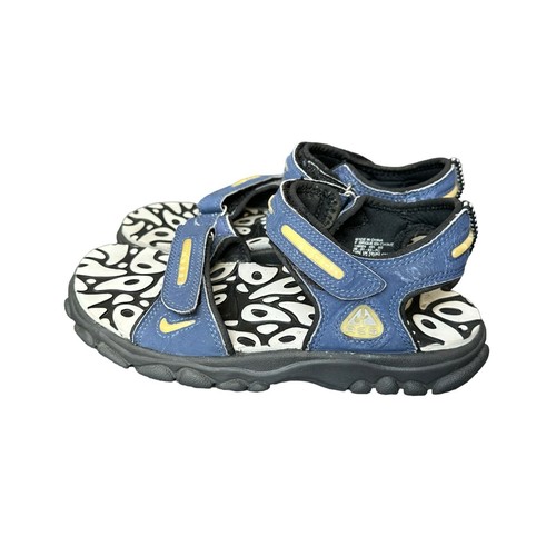 Sandali vintage Nike ACG donna 8 escursionismo outdoor 138024 401 blu nero grigio