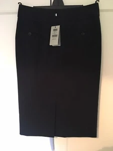 BNWT Austin Reed Nano Tulip Skirt Navy Size 10 RRP £90 - Picture 1 of 10