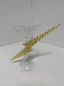 Lightning Bolt Martini Drinking Glass - Picture 1 of 6