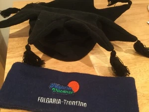 Jouster ski hat and blue forehead band of Folgaria ski resort - Picture 1 of 3