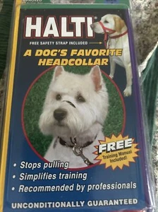 Halti Headcollar For Dogs Size 1 Black Halti Head Collar Stops Pulling - Picture 1 of 1