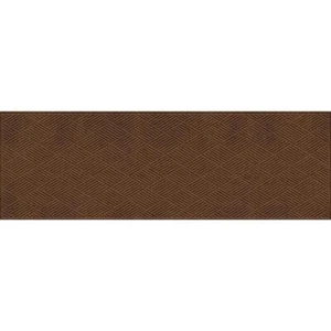 Bungalow Flooring Door Mat 35"Wx97"L Waterhog Diamonds Indoor/Outdoor Dark Brown - Picture 1 of 7