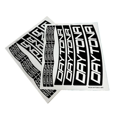 Kit de calcomanías de letras de modelo de bicicleta de 17 pulgadas para Daytona 675 R 765 1200 Foto 1 de 3