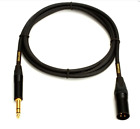 Audio Cable Three Core HIFI for Mogami GOLD 2534 Speaker Cable TRS to XLR Male