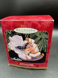 Hallmark Keepsake Ornament 1997 Jasmine and Aladdin Disney QXD4062 - Picture 1 of 5