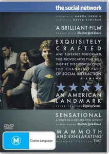 THE SOCIAL NETWORK (2010 DVD) Region 4 Brand New Free Postage - Picture 1 of 1