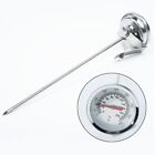 Temperature Gauge BBQ Cooking Food Grill Meat Oven Stainless Steel 5.2*21.5 Cm
