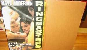 Ringmasters- Dave Anderson. Great Boxing Trainers Talk Art HbDj UNread in MELB - Picture 1 of 12