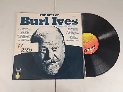 Burl Ives – The Best of Burl Ives LP 1979 Vinyl Record CSP 101 - Image 1 of 2