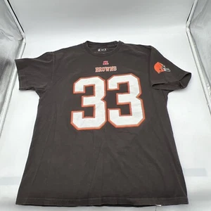NFL CLEVELAND BROWNS TRENT RICHARDSON #33 JERSEY T SHIRT MEN'S SIZE L - Picture 1 of 15