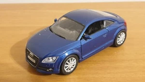 Modellino AUDI TT COUPE (2007) MotorMax scala 1/24 colore blu - Foto 1 di 6