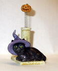 Neil Eyre Designs Halloween Witch Hat kitty Cat Tree Scratching Post Pumpkin B