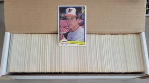 1982 Donruss Baseball ... Near Set 658/660 ... EX - Picture 1 of 1