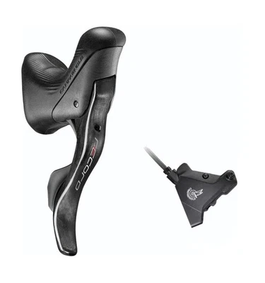 Freno de disco trasero derecho Campagnolo RECORD 140 12S, aceite mineral rojo, Record 12 velocidades Foto 1 de 2