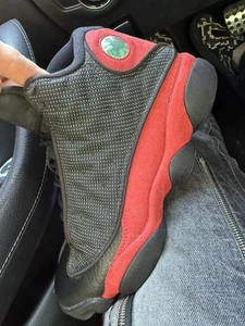 New Air Jordan 13 XIII Retro Bred Black True Red White size 9. 414571 004 - Picture 1 of 5