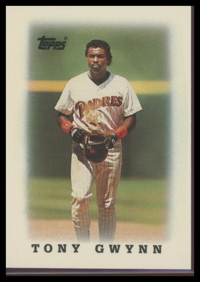 1988 Topps Major League Leaders Minis #74 Tony Gwynn - Image 1 of 1