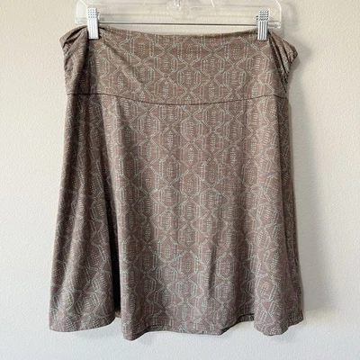 Falda Chaka Toad&Co Para Mujer Marrón Línea A Talla Grande Exterior Granola Niña Foto 1 de 4