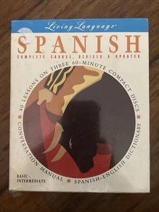 Living Language SPANISH Complete Course 3 CD’S Basic-Intermediate New Sealed - Bild 1 von 3