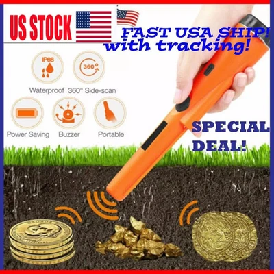 Metal Detector HandHeld Pro Pinpointer Pointer Probe Waterproof Sensitive Tester - Image 1 of 4