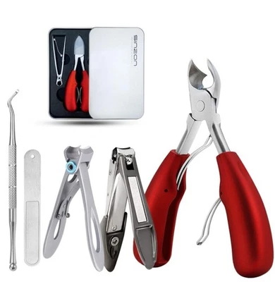 Cortaúñas Gruesas Rojas, Cortaúñas Puntera Podólogo para Encarnados... 207 Foto 1 de 4