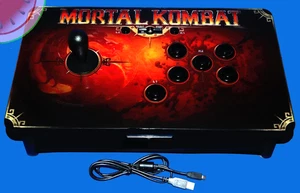 PC PlayStation MORTAL KOMBAT Tournament Ed. FIGHT STICK Joystick Controller PdP - Picture 1 of 10