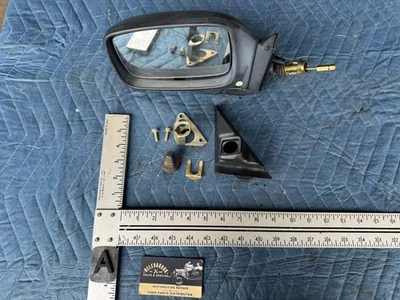 Espejo retrovisor de ajuste manual izquierdo lado del conductor Volvo 240 244 245 1986-1993 OEM #4823E Foto 1 de 4