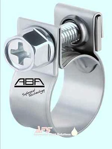 Mini tuerca y perno de acero inoxidable Norma ABA W4 manguera de combustible clip aire agua nano abrazadera de tubería - Imagen 1 de 12
