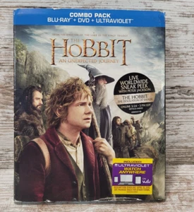 The Hobbit An Unexpected Journey Blu-ray DVD 3-Disc Set - Picture 1 of 15
