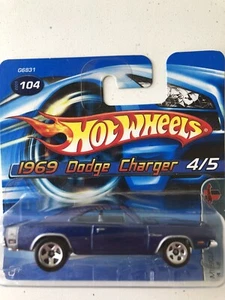 Hot Wheels 1969 DODGE CHARGER Purple w/Chrome NIB - Picture 1 of 3