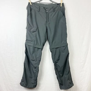 Columbia Omni Shade Ripstop Nylon Convertible Pants Womens 8 Short UPF Outdoors - Picture 1 of 18
