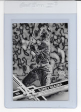 2017 TOPPS S1 COREY SEAGER BLACK & WHITE (X-RAY) CARD #5, LOS ANGELES DODGERS