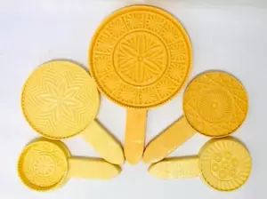 Plastic Mould Syrian Eid Bread Aqras كعك العيد أقراص العيد كليجة - Picture 1 of 20
