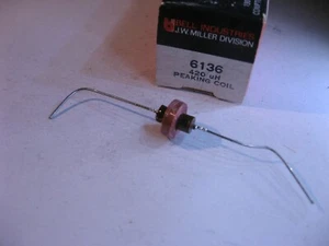 Miller 6136 Video Peaking Coil RF Choke Television 420uH - Nuevo de Lote Antiguo Cantidad 1 - Imagen 1 de 1