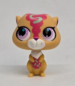 Littlest Pet Shop LPS Prairie Dog Hasbro Marrón Tostado Rosa Teal Blanco Púrpura Ojos 3 - Imagen 1 de 6