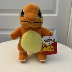 Pokémon PKW3404 Official & Premium Quality 8-inch Charmander Adorable, Ultra-Sof - Picture 1 of 4