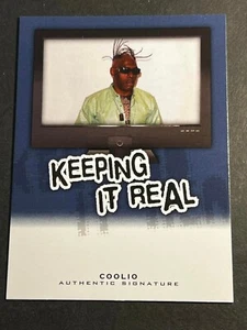 2012 Leaf Pop Century Blue PROOF MISSING AUTO & #/5 K.I.R. Coolio - Bild 1 von 2