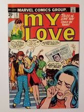 MY LOVE #32 *High Grade ~NM-* Marvel January 1975 - Rare in high grade!