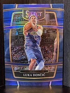 2021-22 Select Concourse Blue Silver Prizm #12 Luka Doncic Dallas Mavericks - Bild 1 von 2