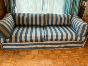Sofa Couch Bett inkl. Lattenrost Schlafsofa Schlafcouch waschbar - Bild 1 von 3