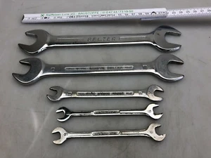 5x Doppel-Maulschlüssel BELZER STREAMLINE SANDVIK 20/22; 17/19; 3x 8/9 (1953,8,6 - Bild 1 von 3