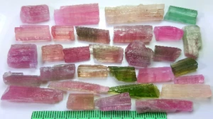 Beautiful Multi Colors Tourmaline Crystal Type & Rough Grade Excellent 194Carats - Picture 1 of 6