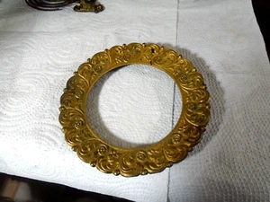 Antik-Französisch-Bronze Uhr Lünette - ca.1840 - #V113 - Bild 1 von 2