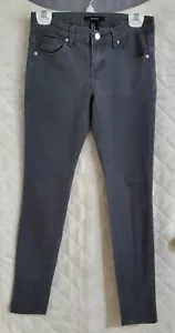 Jeans skinny Forever 21 Junior taglia 25 elasticizzato grigio scuro 26X27 - Foto 1 di 3