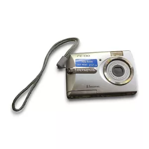Olympus FE FE-140 6.0MP Digital Camera - Silver - Picture 1 of 5