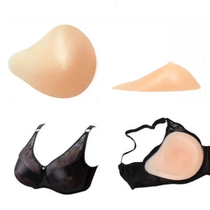 Silicone Breast Form Armpit Mastectomy Prosthesis Bra Insert Pad A Cup US STOCK - Picture 1 of 11
