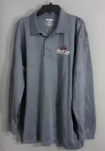 New-MEN'S ELBECO MEDCARE GRAY EMERGENCY HEALTH LONG SLEEVE UNIFORM SHIRT.SZ 2XL - Picture 1 of 9