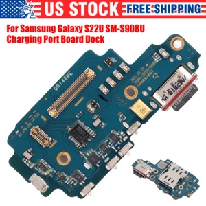 Scheda porta di ricarica USB originale per Samsung Galaxy S22 / S22+ /S22 versione Ultra US - Foto 1 di 7